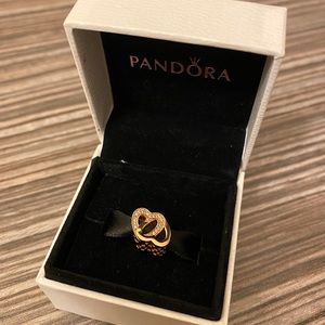Pandora Sparkling Heart Charm